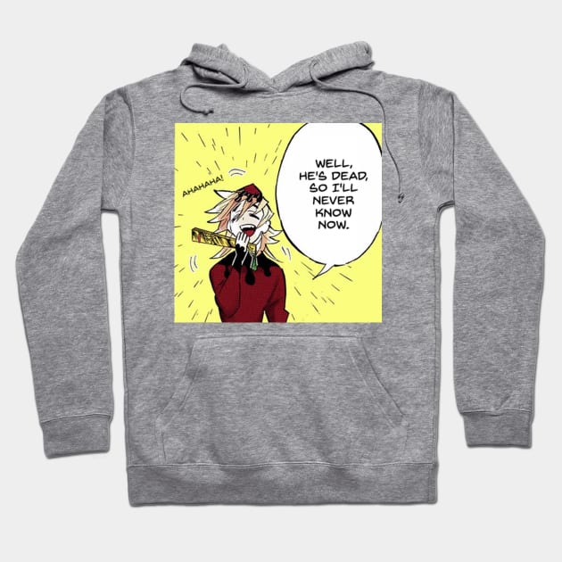 Douma Laughing Hoodie by sanemistan